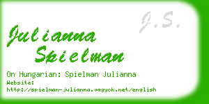 julianna spielman business card